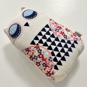 Owl shaped pillow (11”x8”x4” inch)